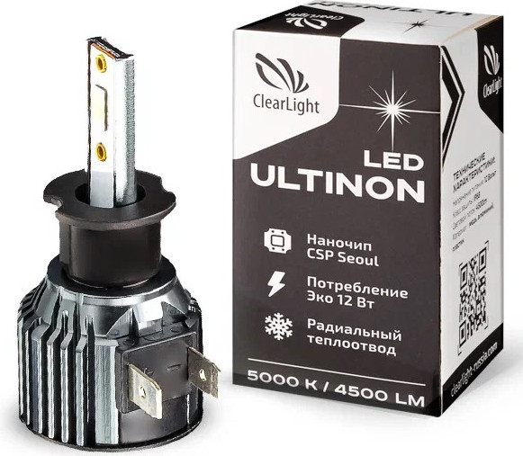 Изображение товара Автомобильная лампа ClearLight CLULTLEDH3