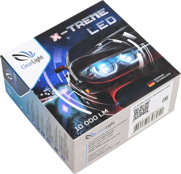 Изображение товара Комплект автомобильных ламп ClearLight CLXTMLEDH1