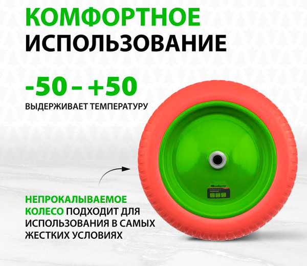 Изображение товара Колесо для тачки СибрТех 689795