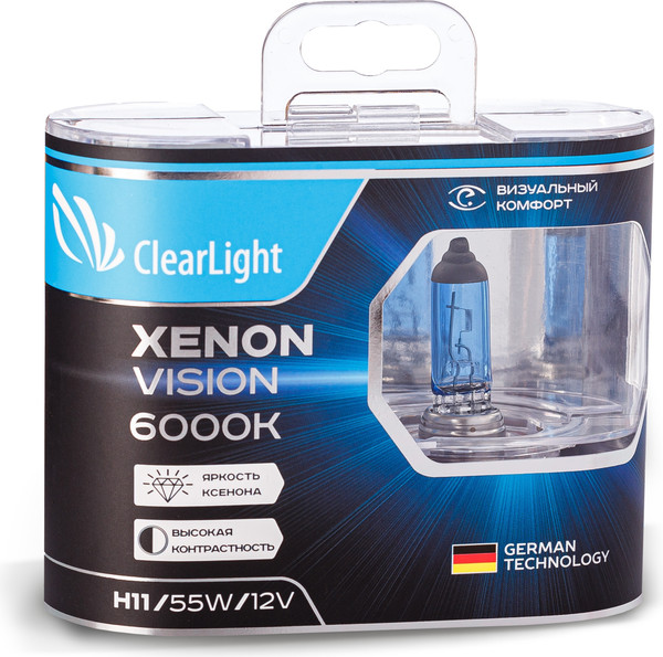 Изображение товара Комплект автомобильных ламп ClearLight MLH11XV (2шт)