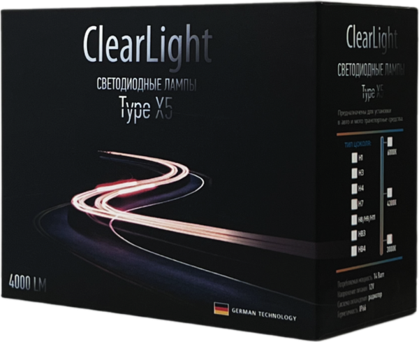 Изображение товара Автомобильная лампа ClearLight CLX5LED43H7