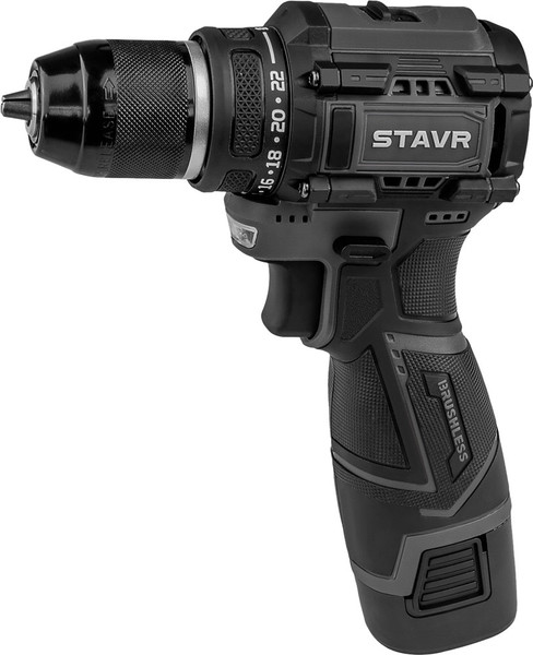 Изображение товара Аккумуляторная дрель-шуруповерт Ставр SDD 16BL-2K