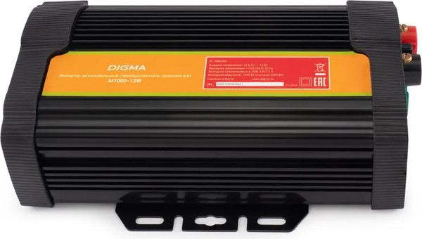 Изображение товара Автомобильный инвертор Digma AI1000-12W