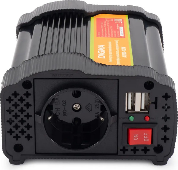 Изображение товара Автомобильный инвертор Digma AI200-12W