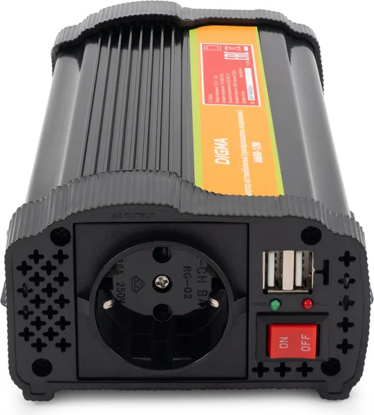 Изображение товара Автомобильный инвертор Digma AI600-12W