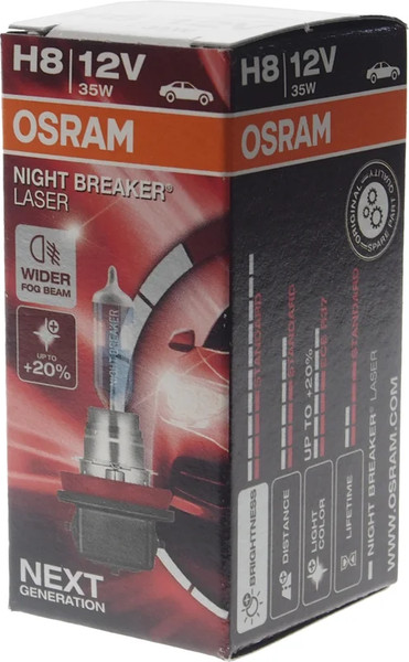 Изображение товара Автомобильная лампа Osram H8 64212NL