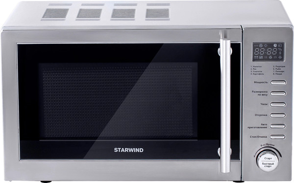 Изображение товара Микроволновая печь StarWind SMW5320 (серый/серебристый)
