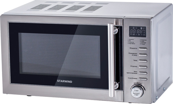 Изображение товара Микроволновая печь StarWind SMW5320 (серый/серебристый)