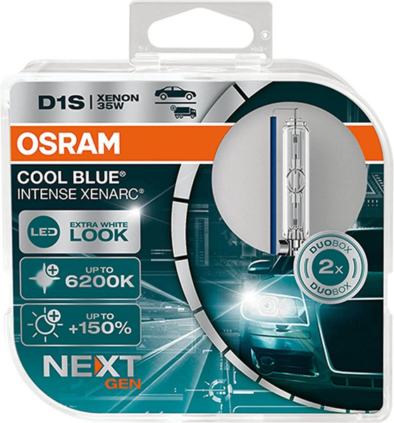 Изображение товара Комплект автомобильных ламп Osram 66140CBN-HCB (2шт)