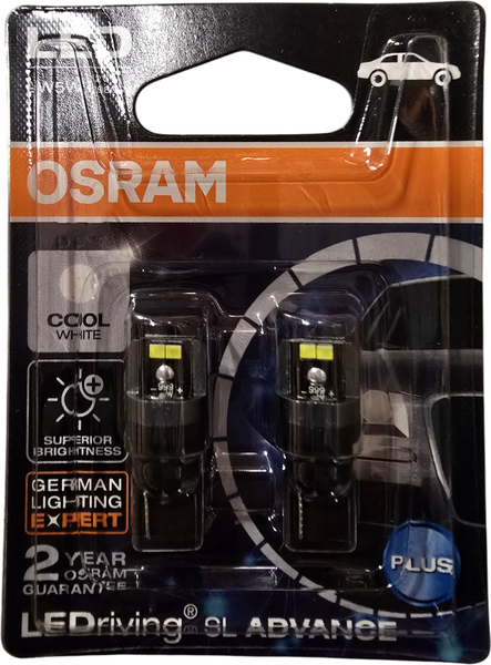 Изображение товара Комплект автомобильных ламп Osram 2980CW-02B (2шт)