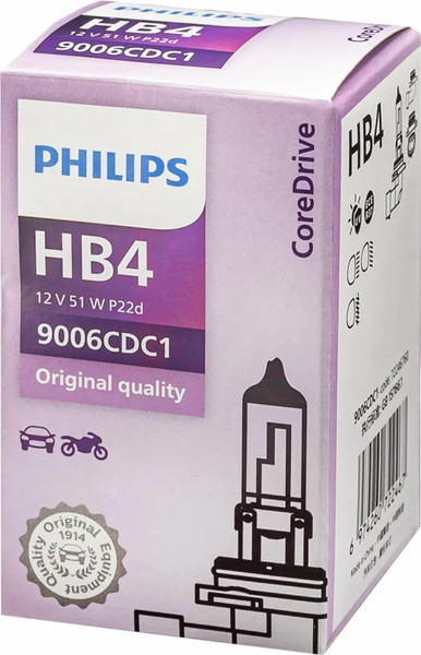 Изображение товара Автомобильная лампа Philips 9006CDC1