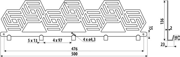 Изображение товара Вешалка для одежды GAMET WS105-L2