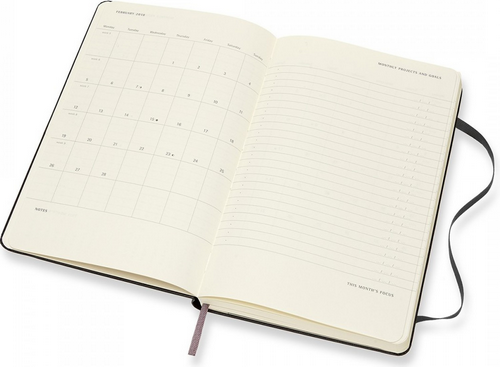 Изображение товара Еженедельник Moleskine Pro Vertical Large / DHB12PRO3 (черный)