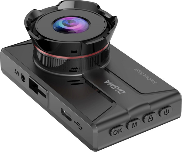 Изображение товара Автомобильный видеорегистратор Digma FreeDrive 300DW / FD300DW (черный)