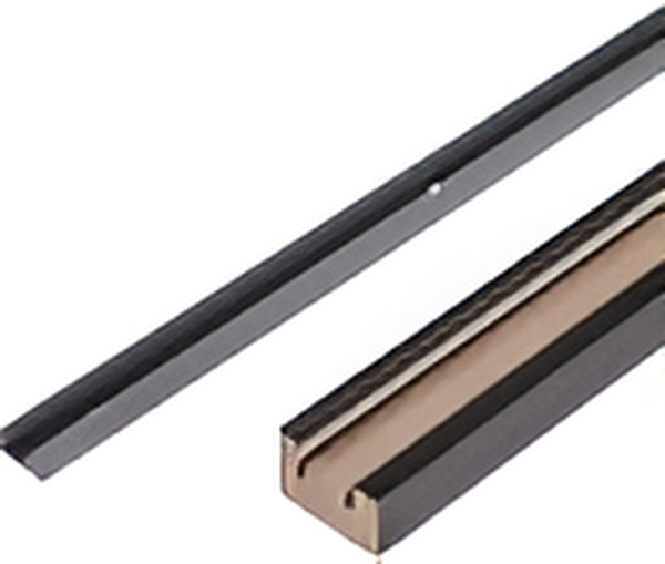 Изображение товара Финишная рейка для реечной панели Grace ПВХ черный (22х16х2700мм)