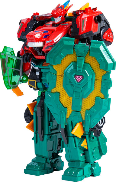 Изображение товара Робот-трансформер Dinoster Мега-трансформер 4 в 1. Раптор Кайрон / 43731