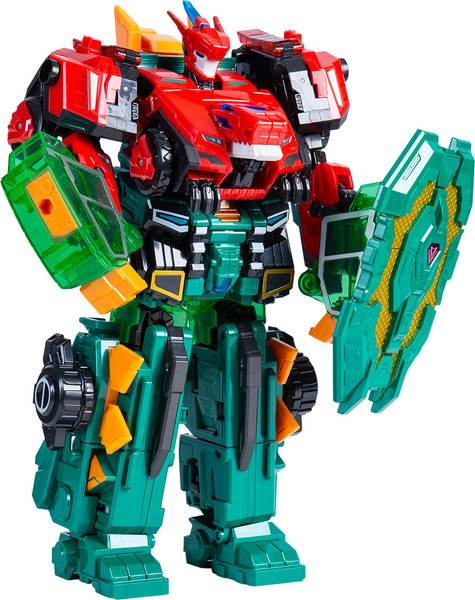 Изображение товара Робот-трансформер Dinoster Мега-трансформер 4 в 1. Раптор Кайрон / 43731