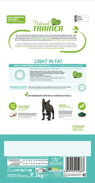 Изображение товара Сухой корм для собак Trainer Natural мелких и миниатюрных пород с избыточным весом с индейкой (2кг)