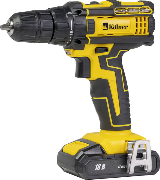 Изображение товара Аккумуляторная дрель-шуруповерт Kolner KDD 18BL
