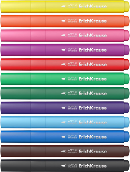 Изображение товара Набор маркеров Erich Krause Art Spirit / 61839 (12цв)