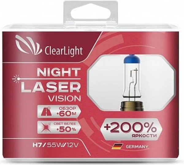 Изображение товара Комплект автомобильных ламп ClearLight MLH7NLV200 (2шт)