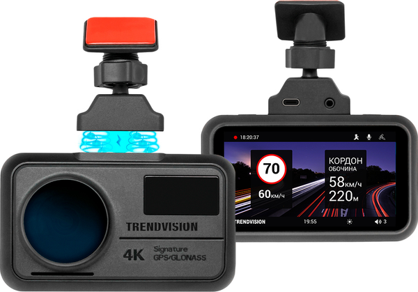 Изображение товара Автомобильный видеорегистратор TrendVision TDR-725 Real 4K