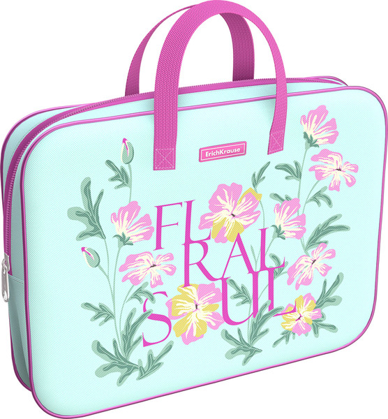 Изображение товара Папка-портфель Erich Krause Floral Soul / 63047