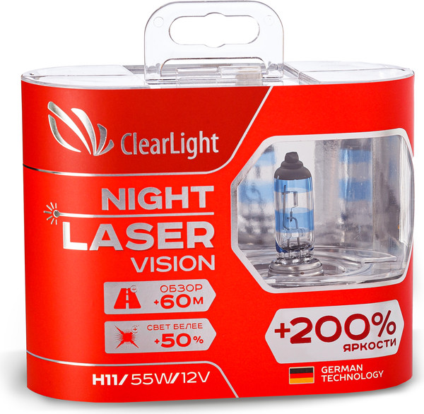 Изображение товара Комплект автомобильных ламп ClearLight MLH11NLV200 (2шт)