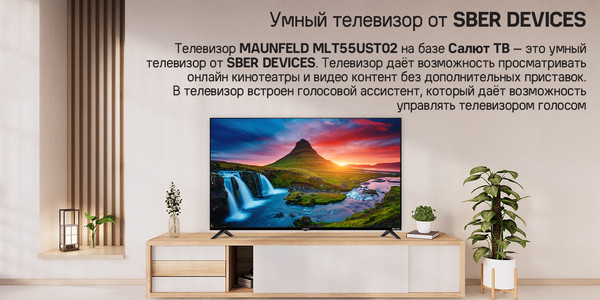 Изображение товара Телевизор Maunfeld 55" MLT55UST02