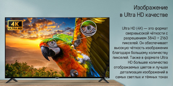 Изображение товара Телевизор Maunfeld 55" MLT55UST02