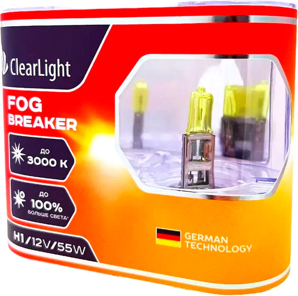 Изображение товара Комплект автомобильных ламп ClearLight MLH1FBR (2шт)
