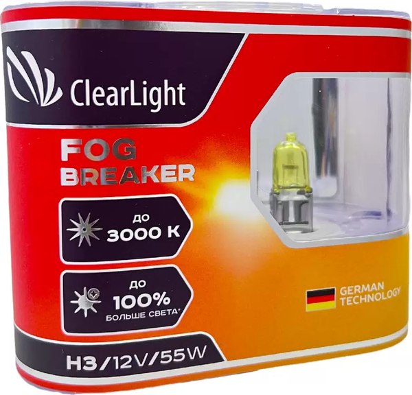 Изображение товара Комплект автомобильных ламп ClearLight MLH3FBR (2шт)