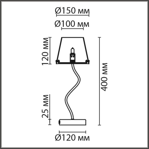 Изображение товара Прикроватная лампа Lumion Smoky 6570/1T
