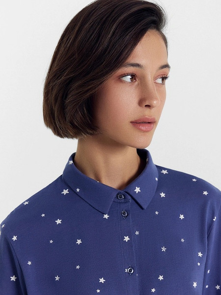 Изображение товара Комплект домашней одежды Mark Formelle 592462 (р.164/170-100-106, звездное море на неви)