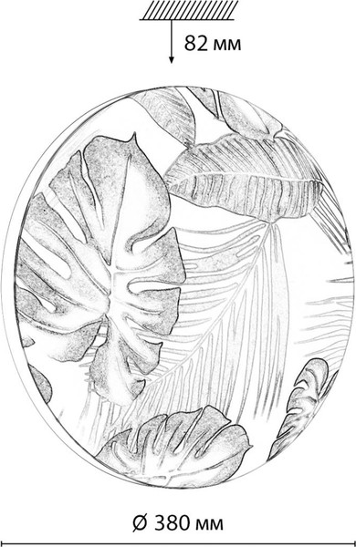 Изображение товара Потолочный светильник Sonex Flori 7748/DL