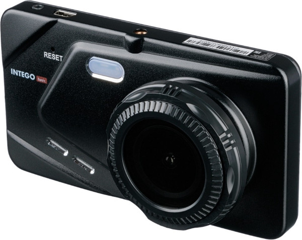 Изображение товара Автомобильный видеорегистратор Intego VX-395DUAL с картой памяти 32GB (Dark Night)