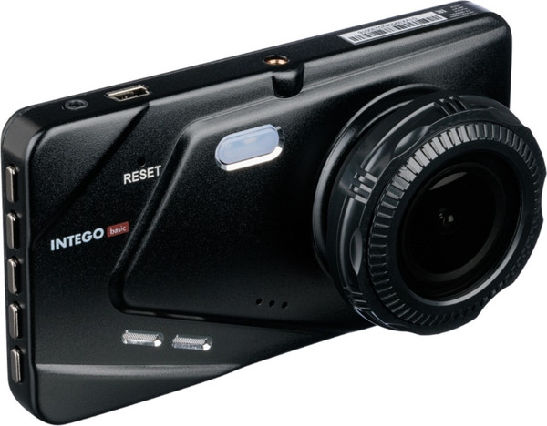 Изображение товара Автомобильный видеорегистратор Intego VX-395DUAL с картой памяти 32GB (Dark Night)