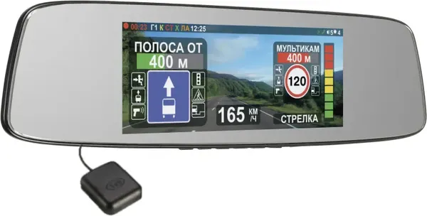 Изображение товара Автомобильный видеорегистратор Intego VX-800MR с радар-детектором, GPS модулем и картой памяти 32GB