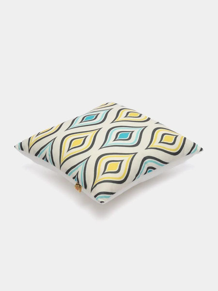 Изображение товара Подушка декоративная MATEX Fantasy Retro. Ретро 2 / 31-420 (голубой/желтый)