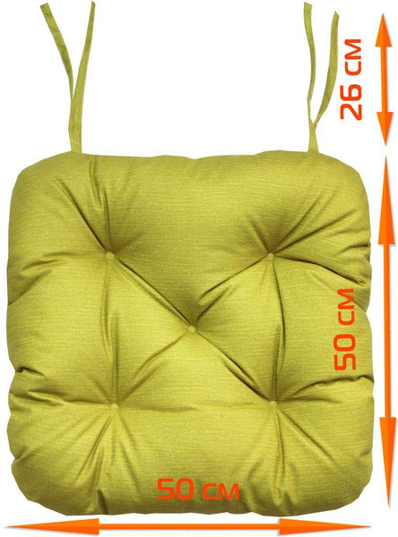 Изображение товара Подушка на стул MATEX Corfu / 62-943 (оливковый)