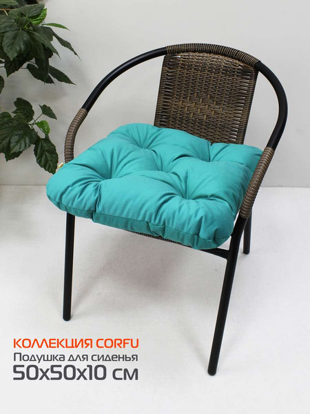 Изображение товара Подушка на стул MATEX Corfu / 62-967 (зеленый)