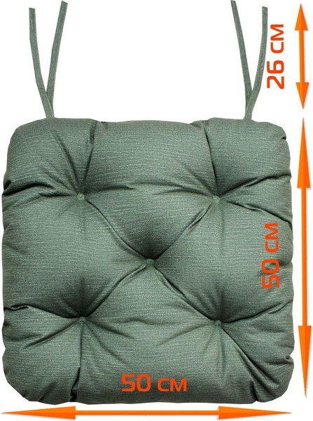 Изображение товара Подушка на стул MATEX Corfu / 62-967 (зеленый)