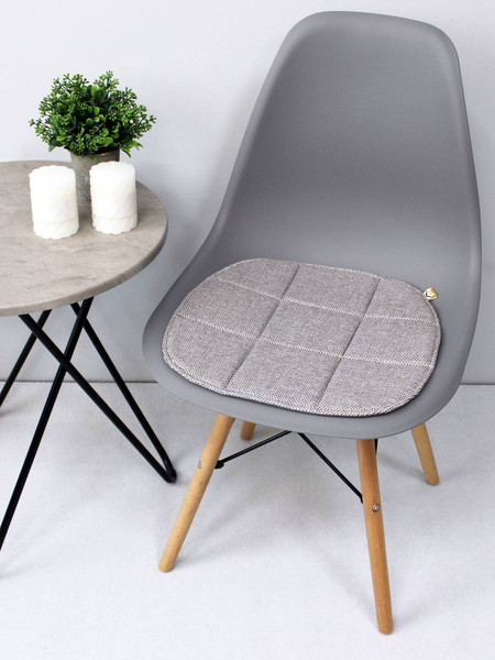 Изображение товара Комплект подушек на стул MATEX Elegant / 65-104 (светло-коричневый, 4шт)