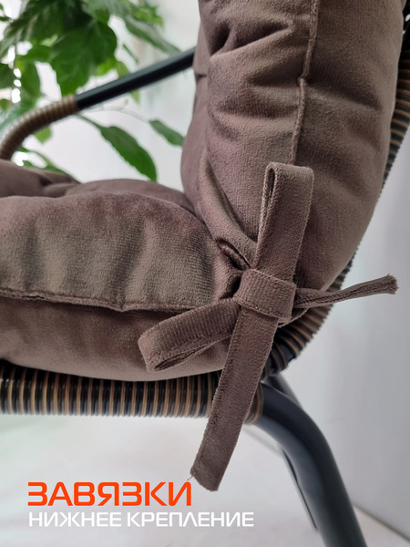 Изображение товара Подушка на стул MATEX Corfu Lounge / 64-947 (коричневый)