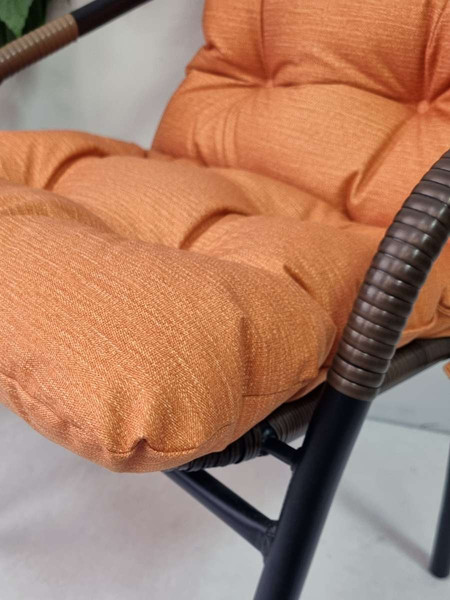 Изображение товара Подушка на стул MATEX Corfu Lounge / 64-954 (оранжевый)
