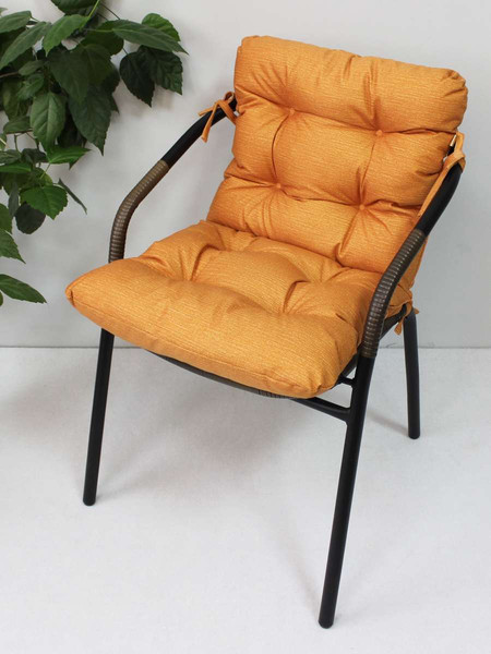Изображение товара Подушка на стул MATEX Corfu Lounge / 64-954 (оранжевый)