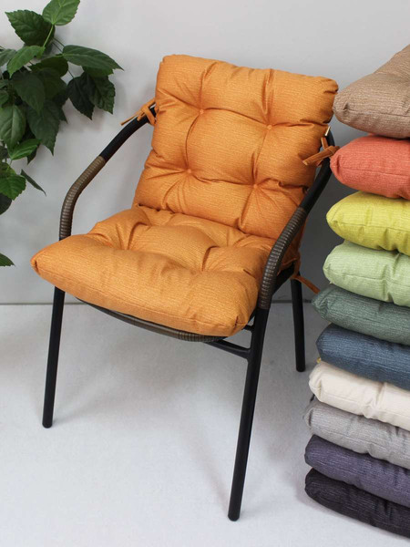 Изображение товара Подушка на стул MATEX Corfu Lounge / 64-954 (оранжевый)