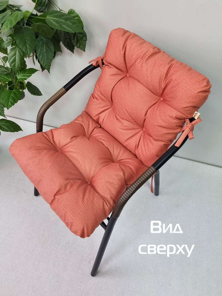 Изображение товара Подушка на стул MATEX Corfu Lounge / 64-961 (терракотовый)