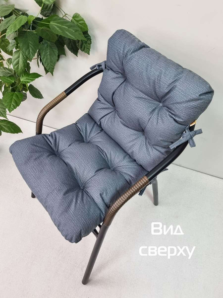 Изображение товара Подушка на стул MATEX Corfu Lounge / 65-012 (темно-бирюзовый)