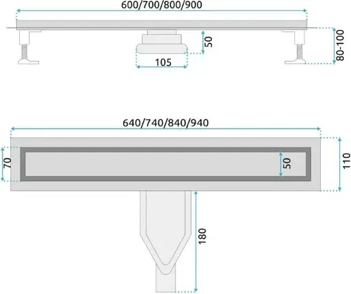 Изображение товара Трап для душа REA Neox Superflow / REA-G2708